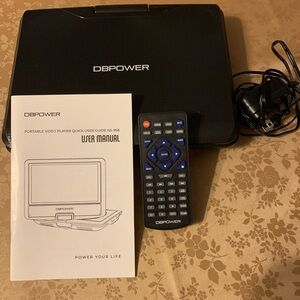 11.5" Portable DVD Player - Black